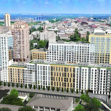 Designer Apartment In The Residential Complex "Yaroslavivsky City" In The Center Of Kiev Ngoại thất bức ảnh