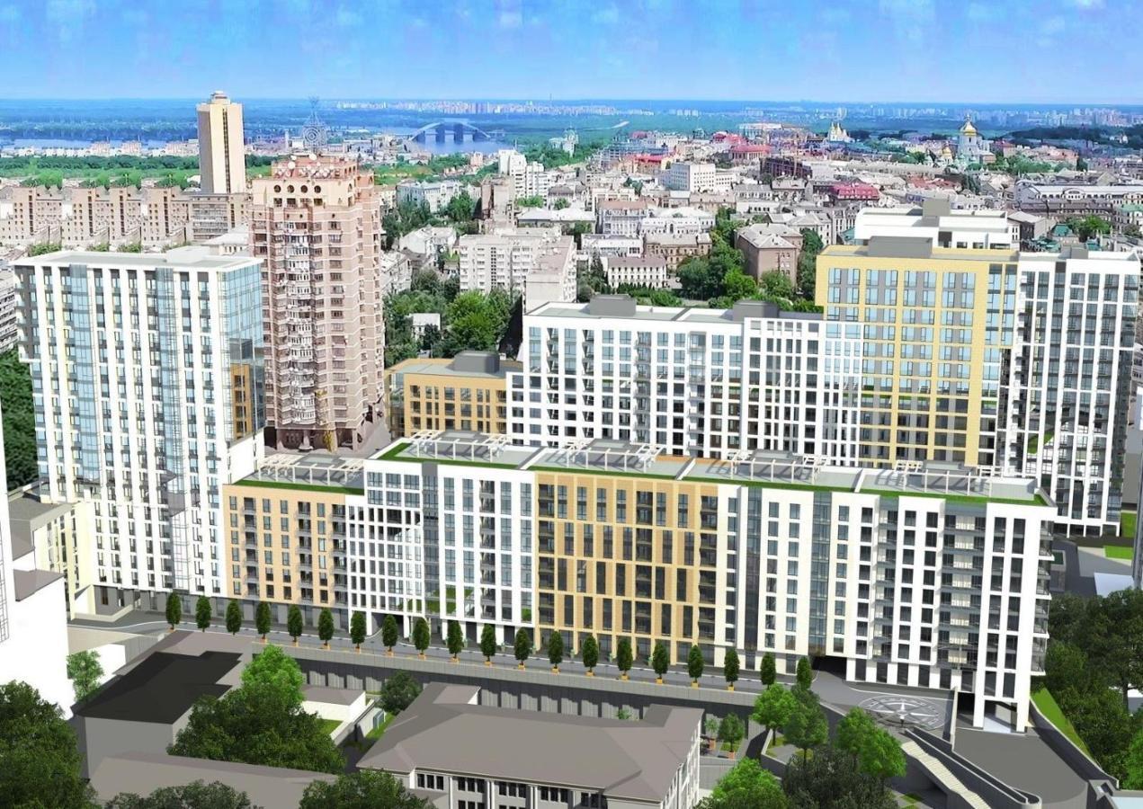 Designer Apartment In The Residential Complex "Yaroslavivsky City" In The Center Of Kiev Ngoại thất bức ảnh